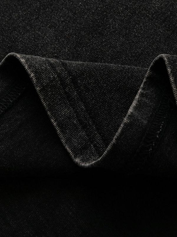 Chaleco gráfico con letras Wash Flame para hombre-2